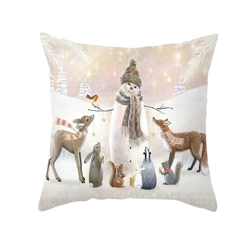 45cm Christmas Pillow Cover Merry Christmas