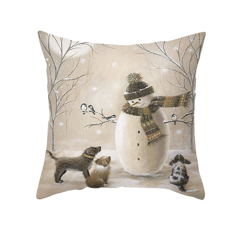 45cm Christmas Pillow Cover Merry Christmas