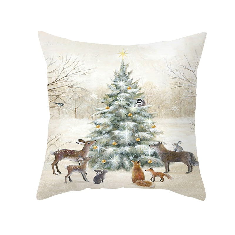 45cm Christmas Pillow Cover Merry Christmas
