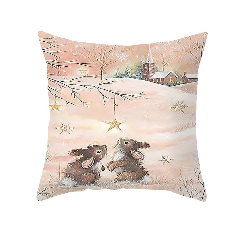 45cm Christmas Pillow Cover Merry Christmas