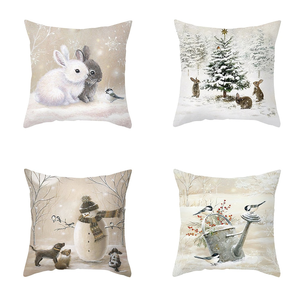 45cm Christmas Pillow Cover Merry Christmas