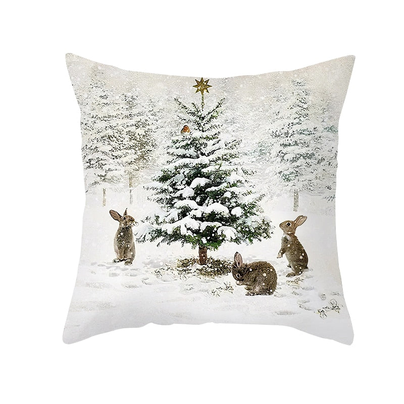 45cm Christmas Pillow Cover Merry Christmas