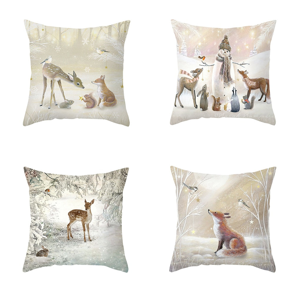 45cm Christmas Pillow Cover Merry Christmas