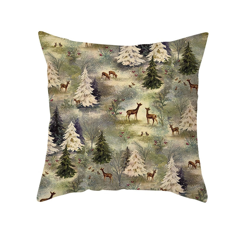 45cm Christmas Pillow Cover Merry Christmas