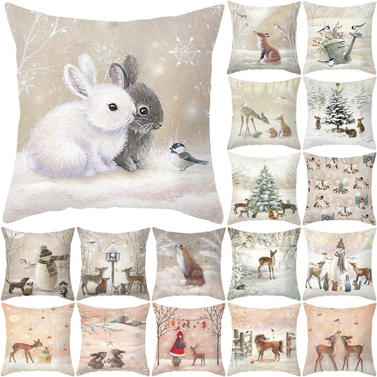 45cm Christmas Pillow Cover Merry Christmas